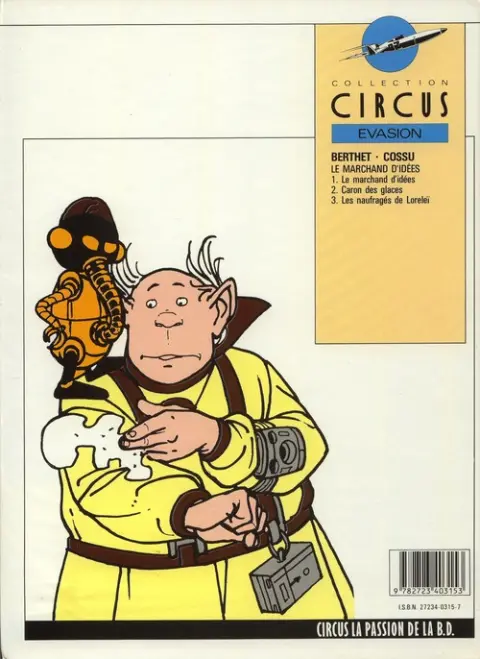 Verso de l'album Le Marchand d'idées Tome 1