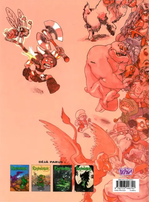 Verso de l'album Raghnarok Tome 4 Légendes urbaines