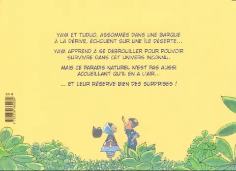 Verso de l'album La balade de Yaya Tome 4 L'île