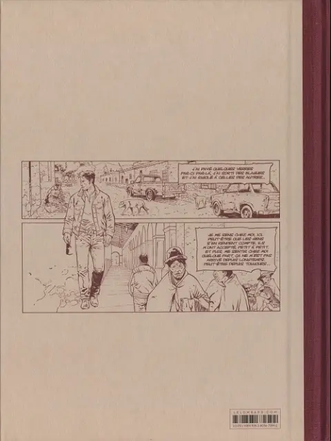 Verso de l'album Tango Tome 1 Un océan de pierre