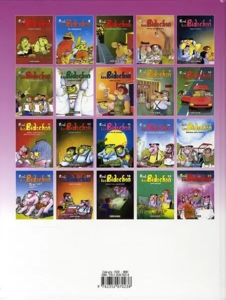 Verso de l'album Les Bidochon Tome 20 N'arrêtent pas le progrès