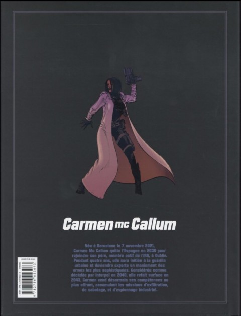 Verso de l'album Carmen Mc Callum L'Intégrale Tomes 9 à 12