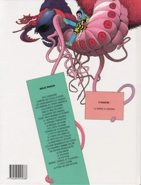 Verso de l'album Le Vagabond des Limbes Tome 26 Le point de non-retour
