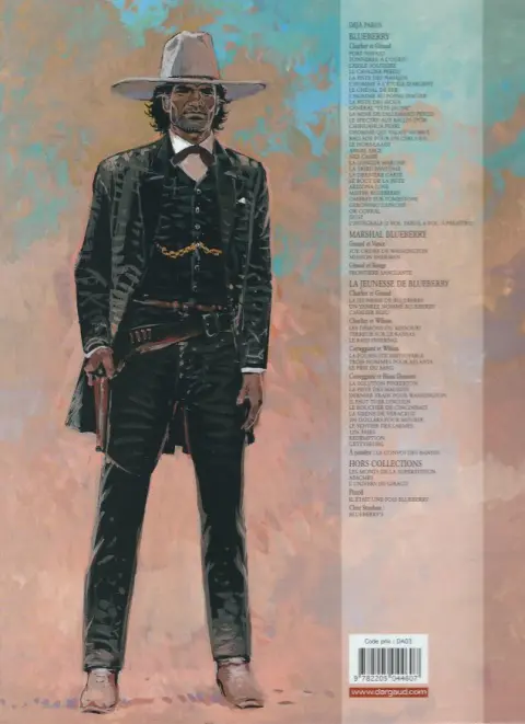 Verso de l'album Blueberry Tome 24 Mister blueberry