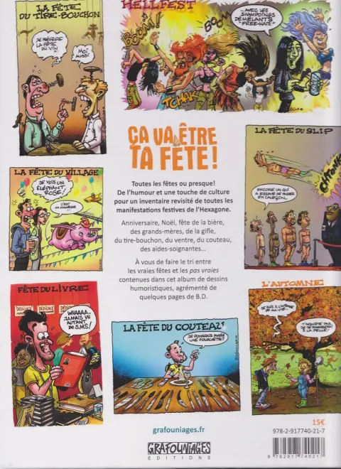 Verso de l'album Ça va être ta Fête !