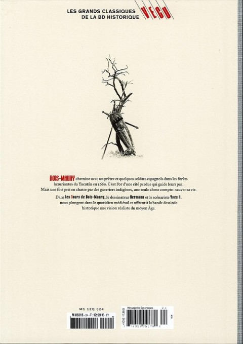 Verso de l'album Les grands Classiques de la BD Historique Vécu - La Collection Tome 25 Les Tours de Bois-Maury - Tome XV : Œil de ciel