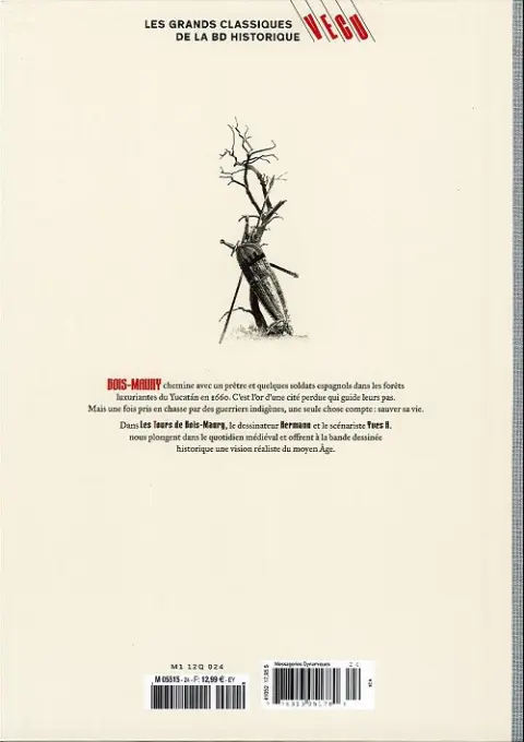 Verso de l'album Les grands Classiques de la BD Historique Vécu - La Collection Tome 25 Les Tours de Bois-Maury - Tome XV : Œil de ciel
