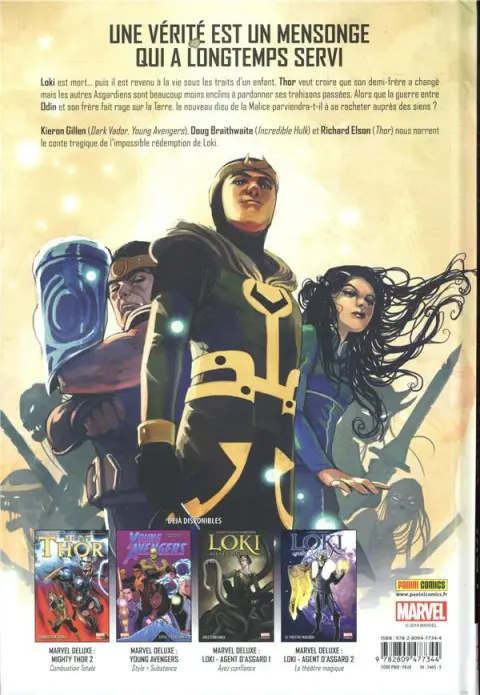Verso de l'album Loki - Journey Into Mystery