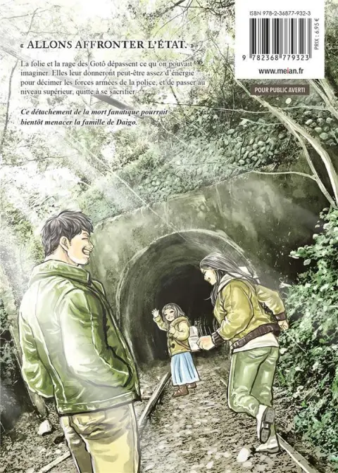 Verso de l'album Gannibal 8
