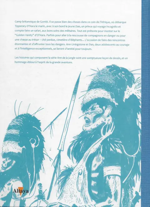 Verso de l'album Tout Pratt Tome 33 Ann de la Jungle 2