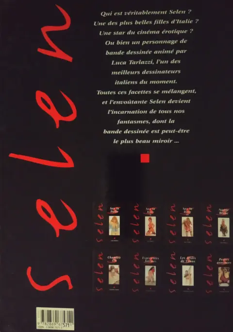 Verso de l'album Selen présente... Tome 4 Sex in Italy II