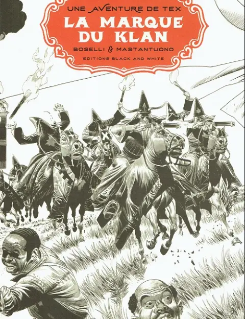 Verso de l'album Tex 1 La Marque du klan