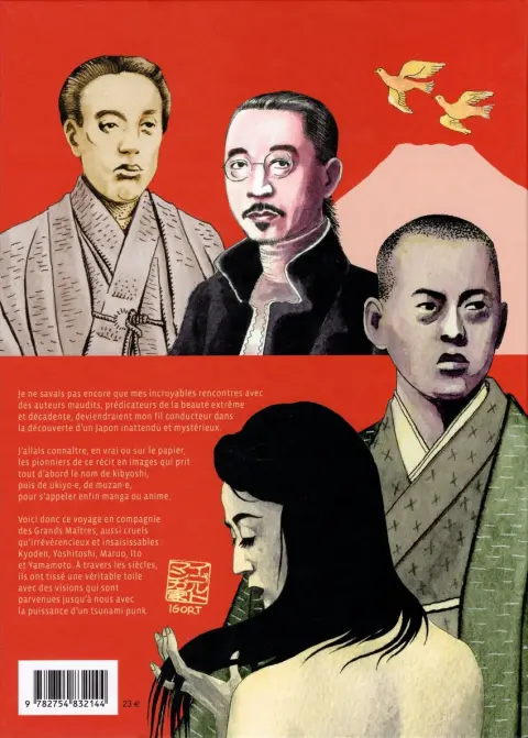 Verso de l'album Les Cahiers japonais Tome 3 Moga, Mobo, Monstres