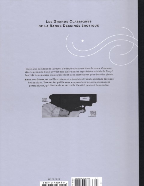 Verso de l'album Les Grands Classiques de la Bande Dessinée Érotique - La Collection Tome 127 Twenty - tome 4
