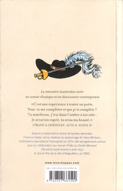Verso de l'album Cyrano de Bergerac