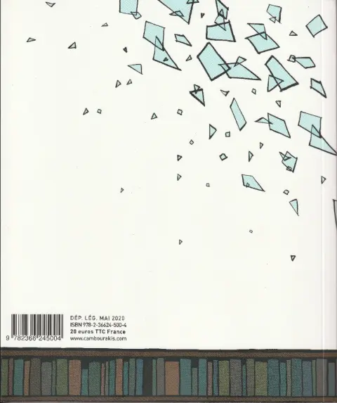 Verso de l'album Bookhunter