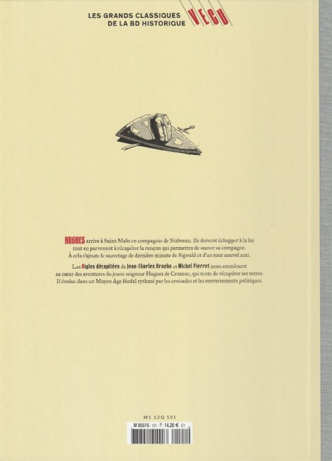 Verso de l'album Les grands Classiques de la BD Historique Vécu - La Collection Tome 102 Les Aigles décapitées - Tome V : Saint-Malo de l'Isle