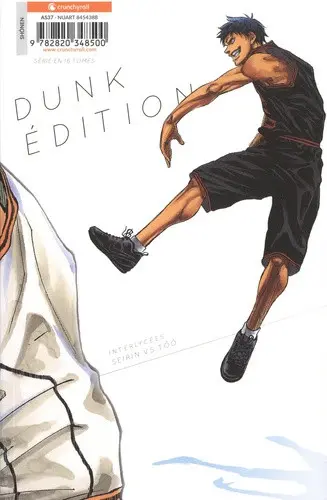 Verso de l'album Kuroko's Basket 04
