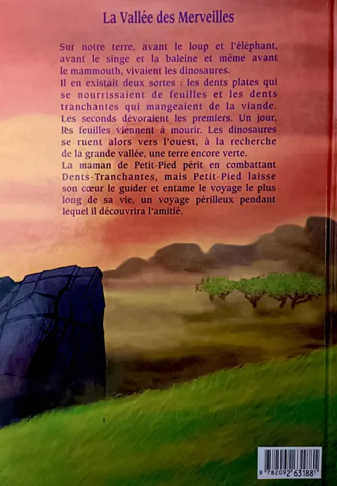Verso de l'album Le Petit dinosaure Tome 2 La vallée des merveilles