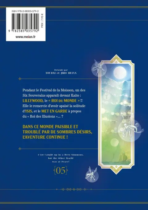Verso de l'album I Got Caught Up In a Hero Summons 05