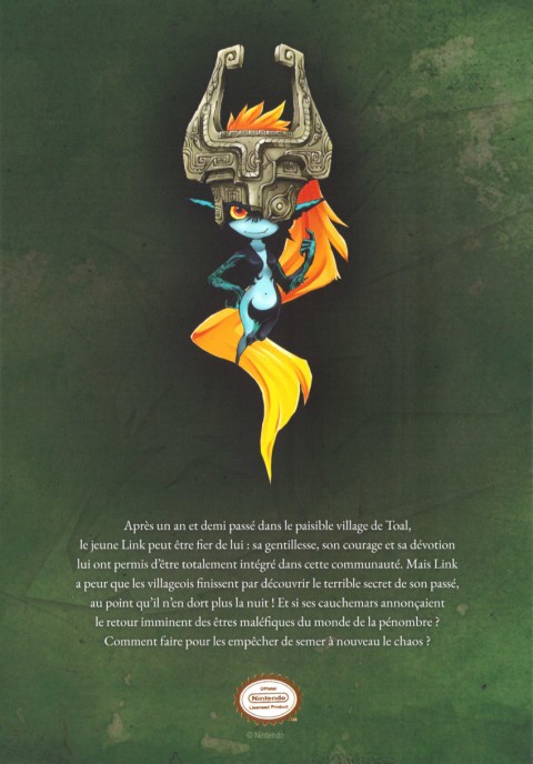 Verso de l'album The Legend of Zelda - Twilight Princess 2