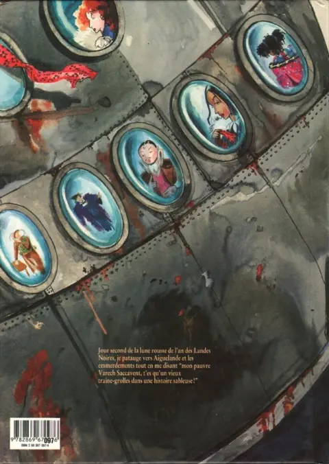 Verso de l'album Les Croqueurs de sable Tome 1 La lèpre rouge