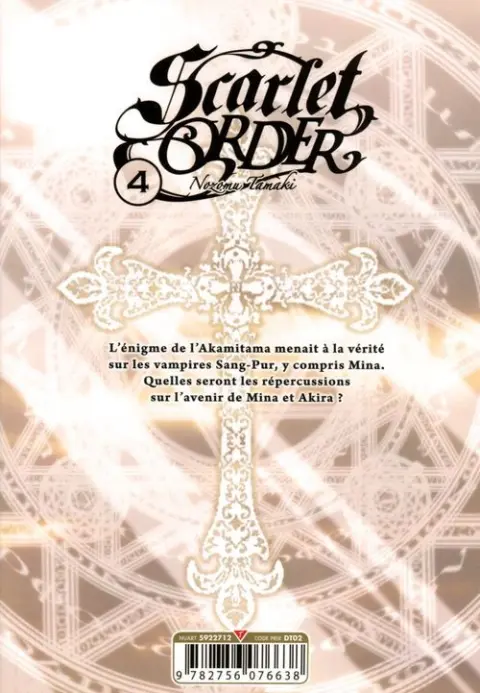 Verso de l'album Dance in the Vampire Bund - Scarlet Order 4