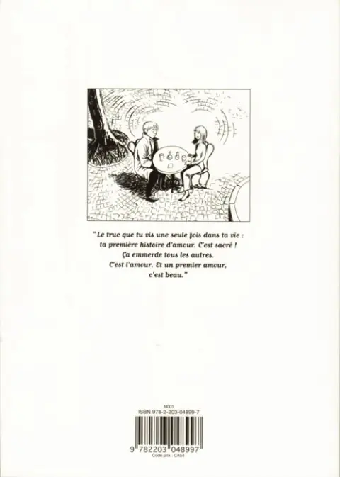 Verso de l'album La Dernière femme