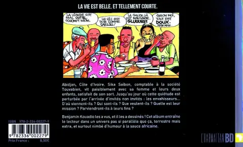 Verso de l'album Les Envahisseurs Tome 1