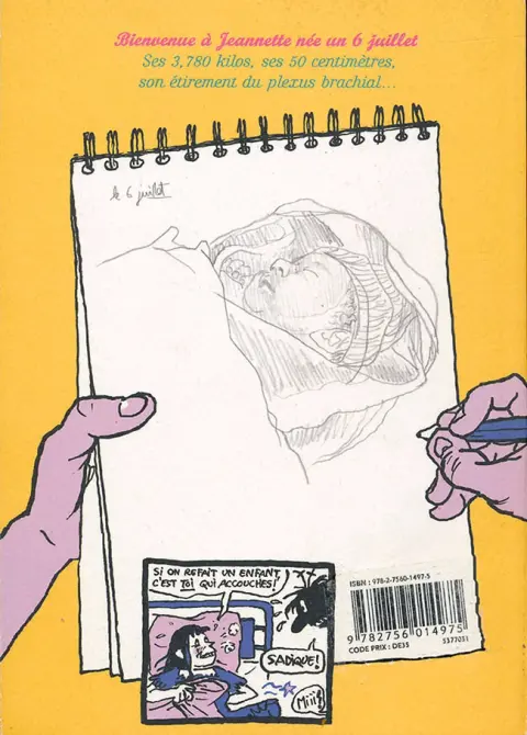 Verso de l'album L'Étirement du plexus brachial Aïe, Aïe, Aïe