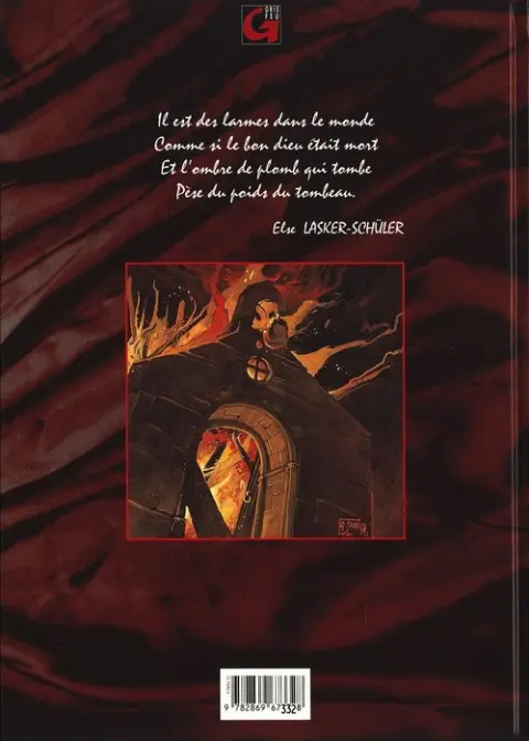 Verso de l'album Le Fils du Grimacier