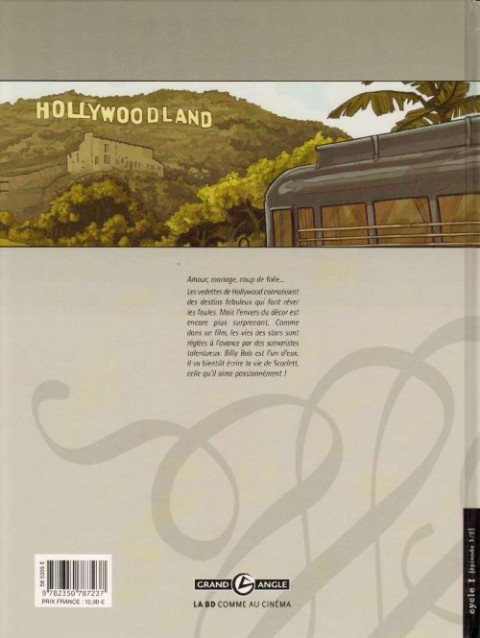 Verso de l'album Hollywood Boulevard Tome 1 Les Clefs du Paradis