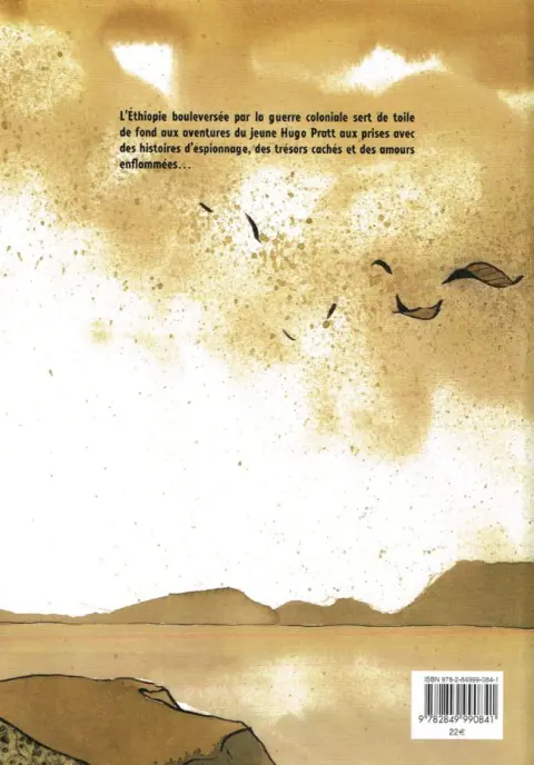 Verso de l'album Hugo Pratt, un gentilhomme de fortune 1 Visions africaines