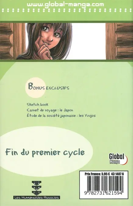 Verso de l'album Kairi 3