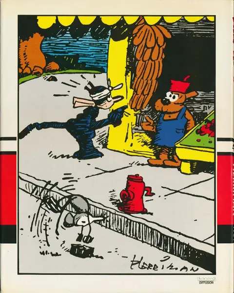 Verso de l'album Krazy Kat Tome 2 1921-31
