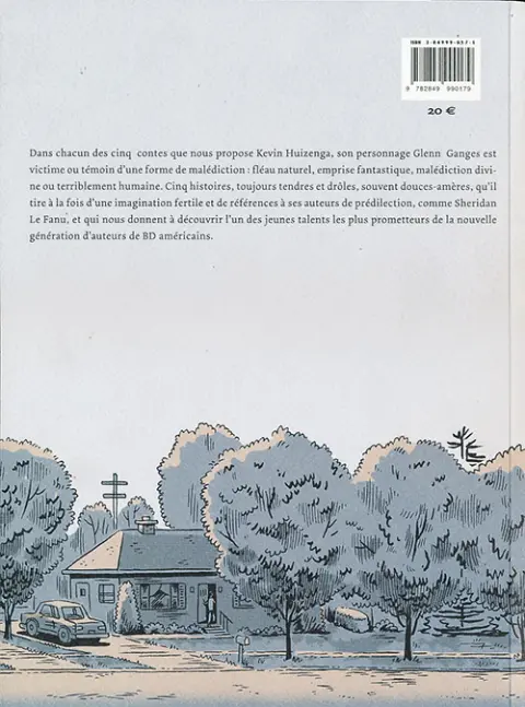 Verso de l'album Malédictions