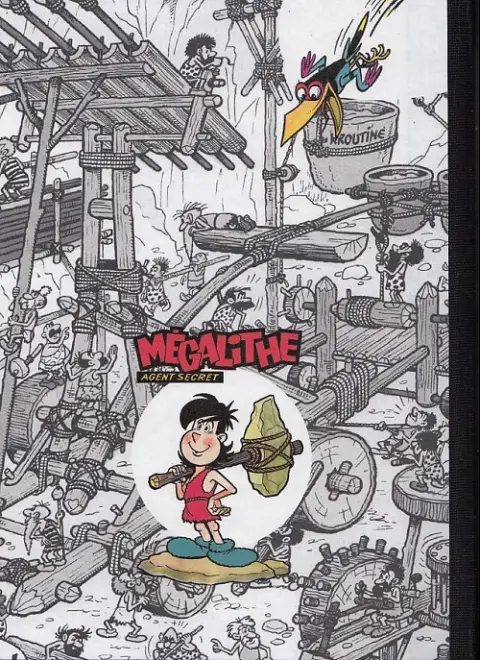 Verso de l'album Mégalithe Intégrale Tome Cinq