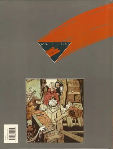 Verso de l'album Monsieur Noir Tome 2