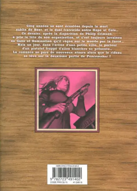 Verso de l'album PeaceMaker 8