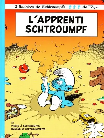 Les Schtroumpfs Tome 4 L'apprenti schtroumpf