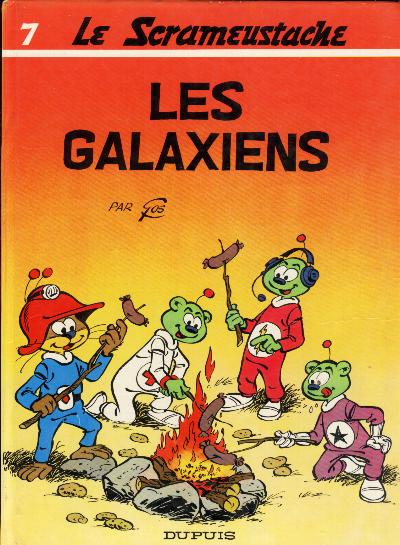 Couverture de l'album Le Scrameustache Tome 7 Les galaxiens