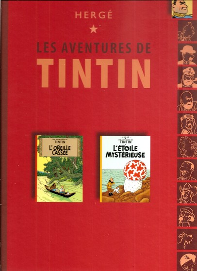 Tintin L'oreille cassé / L'étoile mysterieuse