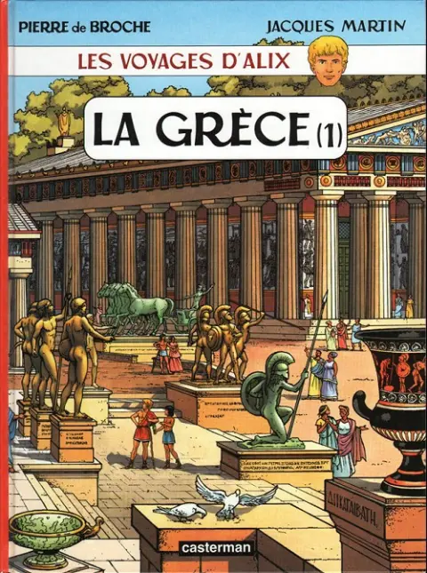 Couverture de l'album Les Voyages d'Alix Tome 4 La Grèce (1)
