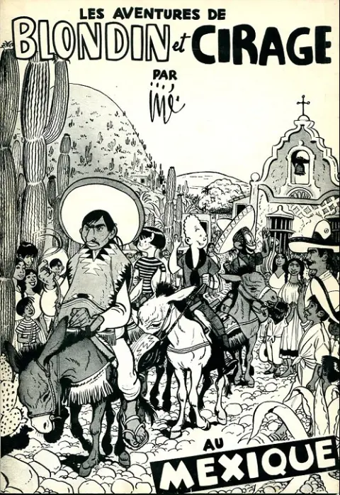Couverture de l'album Blondin et Cirage Tome 5 Au Mexique