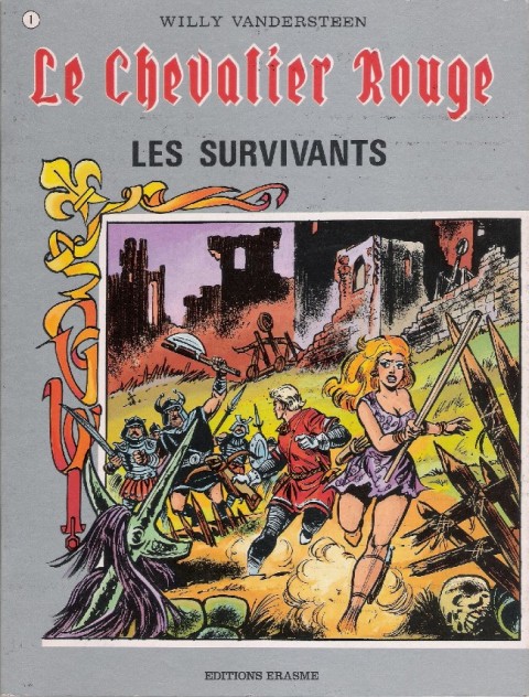 Couverture de l'album Le Chevalier Rouge Tome 1 Les survivants