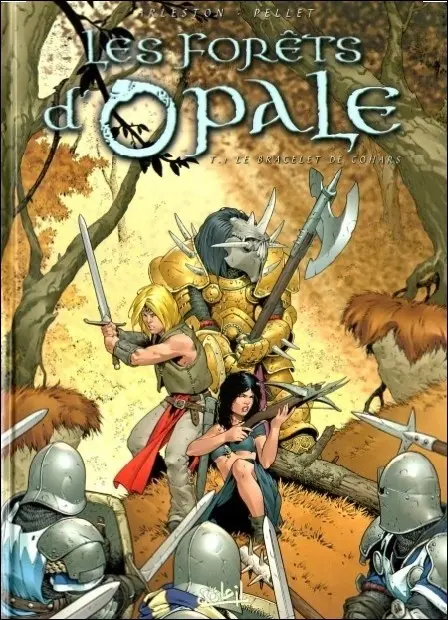 Couverture de l'album Les Forêts d'Opale Tome 1 Le bracelet de Cohars