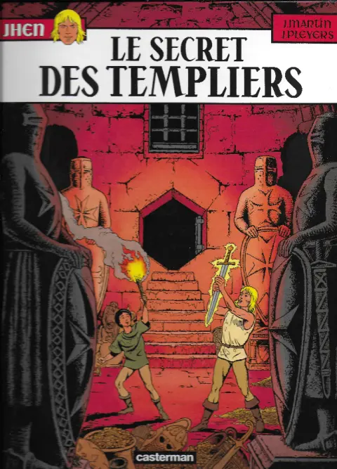 Couverture de l'album Jhen Tome 8 Le secret des templiers