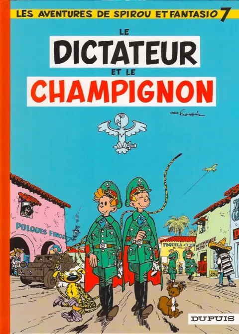 Couverture de l'album Spirou et Fantasio Tome 7 Le dictateur et le champignon