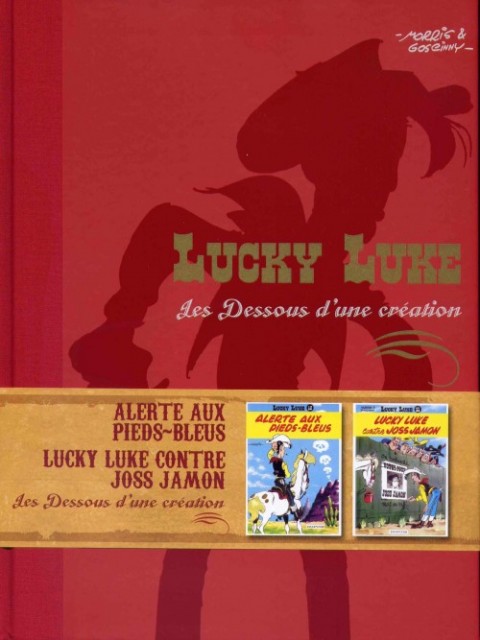Couverture de l'album Lucky Luke Les Dessous d'une création Tome 20 Alerte aux pieds-bleus - Lucky Luke contre Joss Jamon