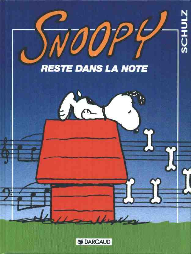 Couverture de l'album Snoopy Tome 23 Snoopy reste dans la note
